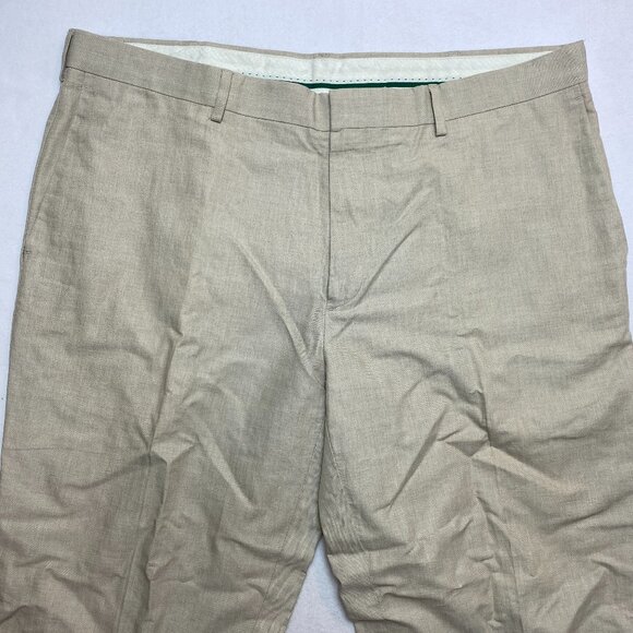 Cubavera Linen Pants Men's 40 Tan Boracay Beach - Picture 1 of 8